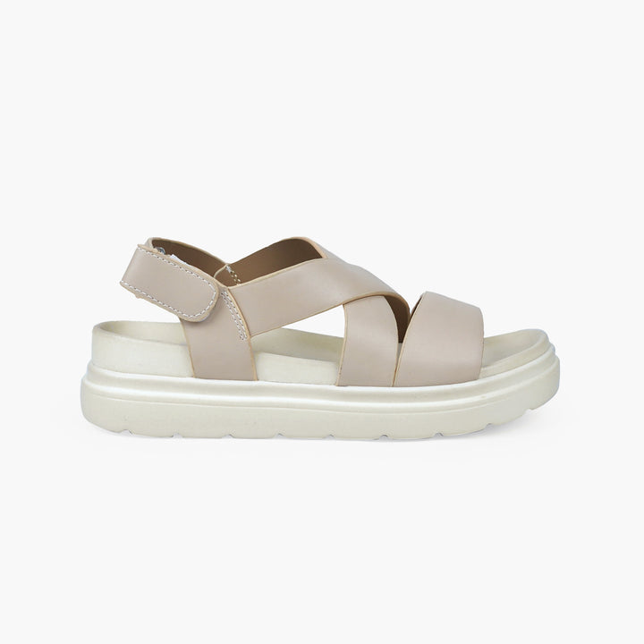 WOMEN MEDICATED SANDAL 3P-BEIGE