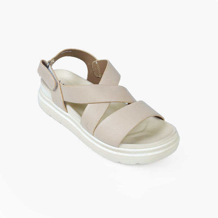 WOMEN MEDICATED SANDAL 3P-BEIGE