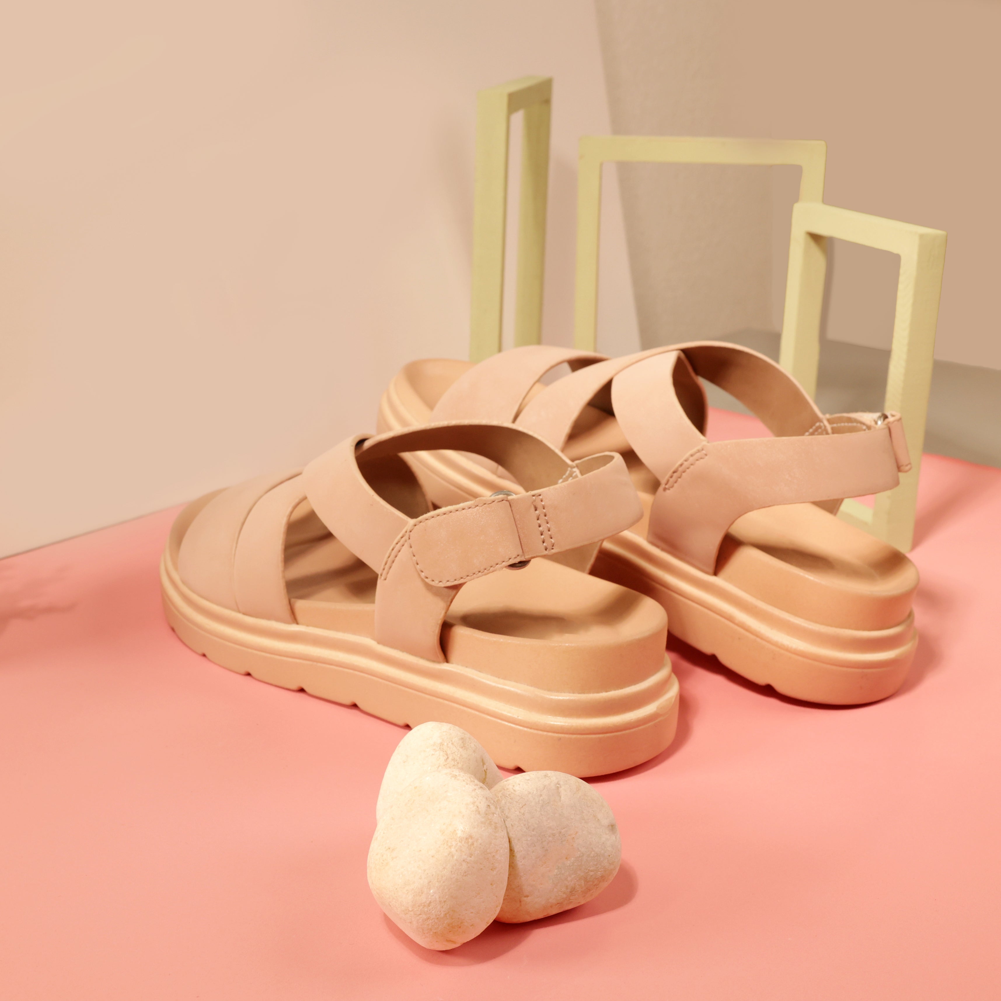 Women Medicated Sandal 3P-PINK