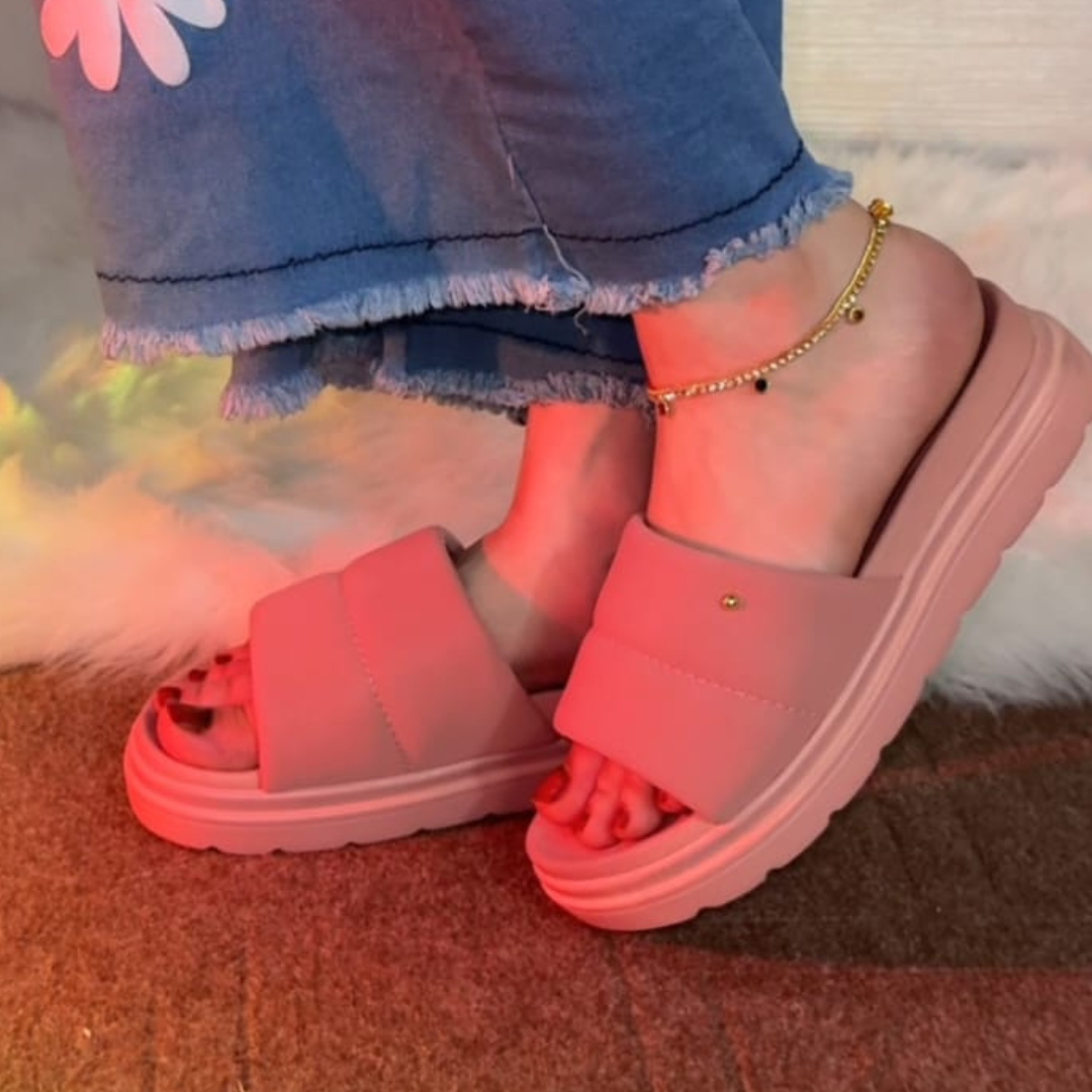 Women Medicated Slipper 1D-pink