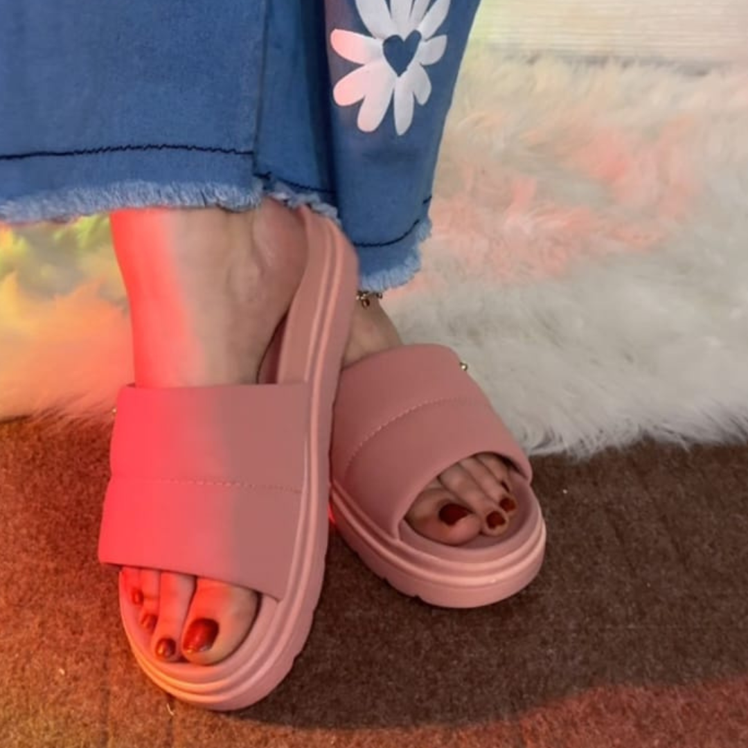 Women Medicated Slipper 1D-pink