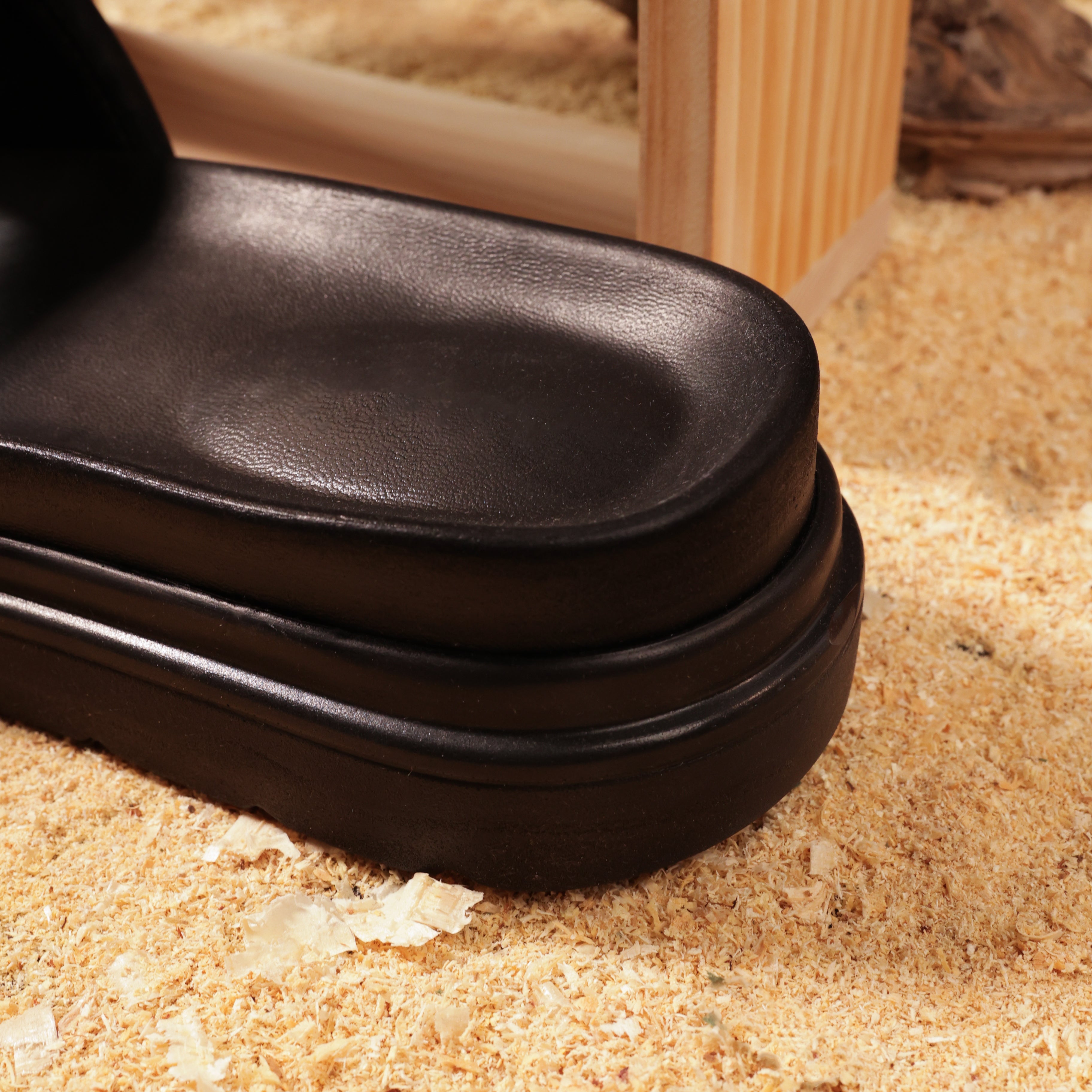 Women Medicated Slipper 3D-BLK