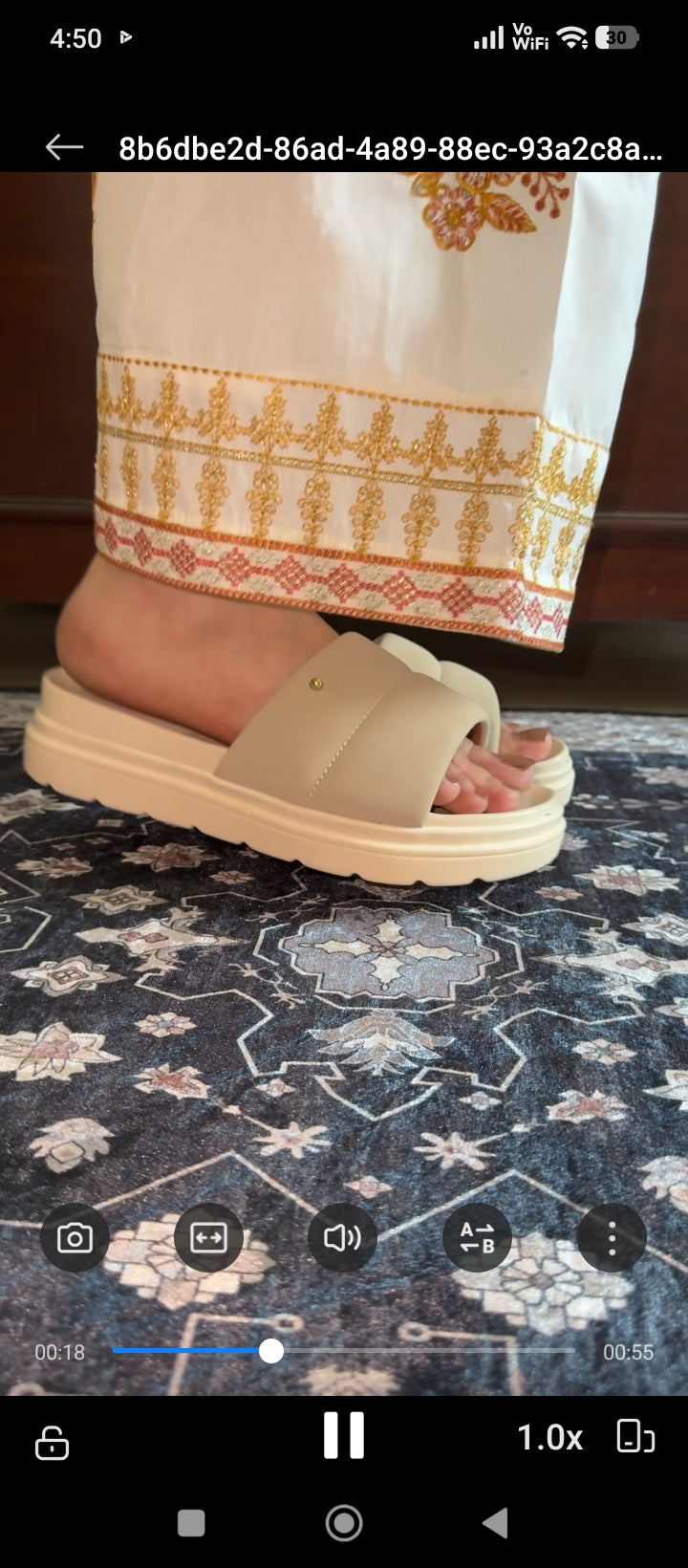 Medicated Slides (1D-Beige)